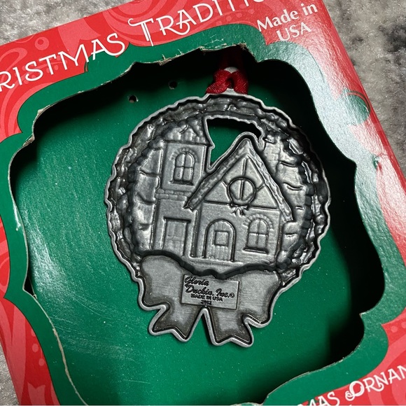 Silver Our First Christmas in Our New Home Christmas Ornament by Gloria Duchin - Picture 3 of 4